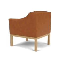 L46 MK155 lænestol, beige tekstil af Mogens Koch