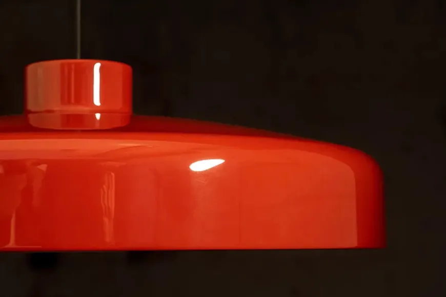 Lacquer pendant large, grey fra Nine