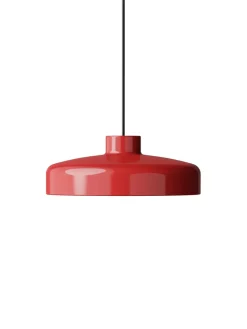 Lacquer pendant medium, red fra Nine