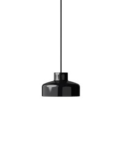 Lacquer pendant small, black fra Nine