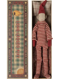 Langbenet Nisse i Tændstikæske, small fra Maileg