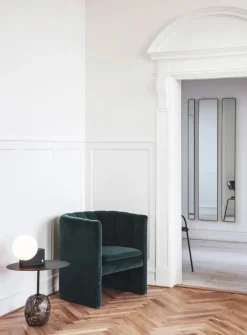 Lato bord LN8, Deep Green & Verde Alpi Marble fra &Tradition