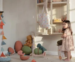 Lille Gantosaurus i æg, gammel rosa fra Maileg