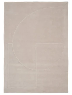 Lineal Poem Tæppe, Amber fra Linie Design