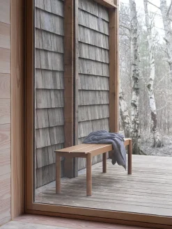 Linear Steel Bench, 110 cm fra Muuto