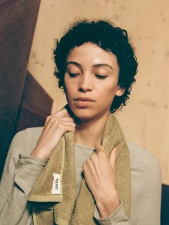 Linen Bath Towel, 70 x 140 cm fra Aiayu