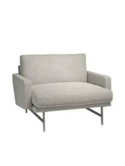 Lissoni PL111 Lounge Chair, Moss 015 fra Fritz Hansen