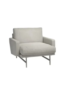 Lissoni PL111S Lounge Chair, Moss 015 fra Fritz Hansen