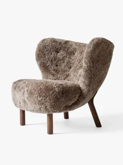 Little Petra inkl. skammel, Sheepskin Sahara fra &Tradition