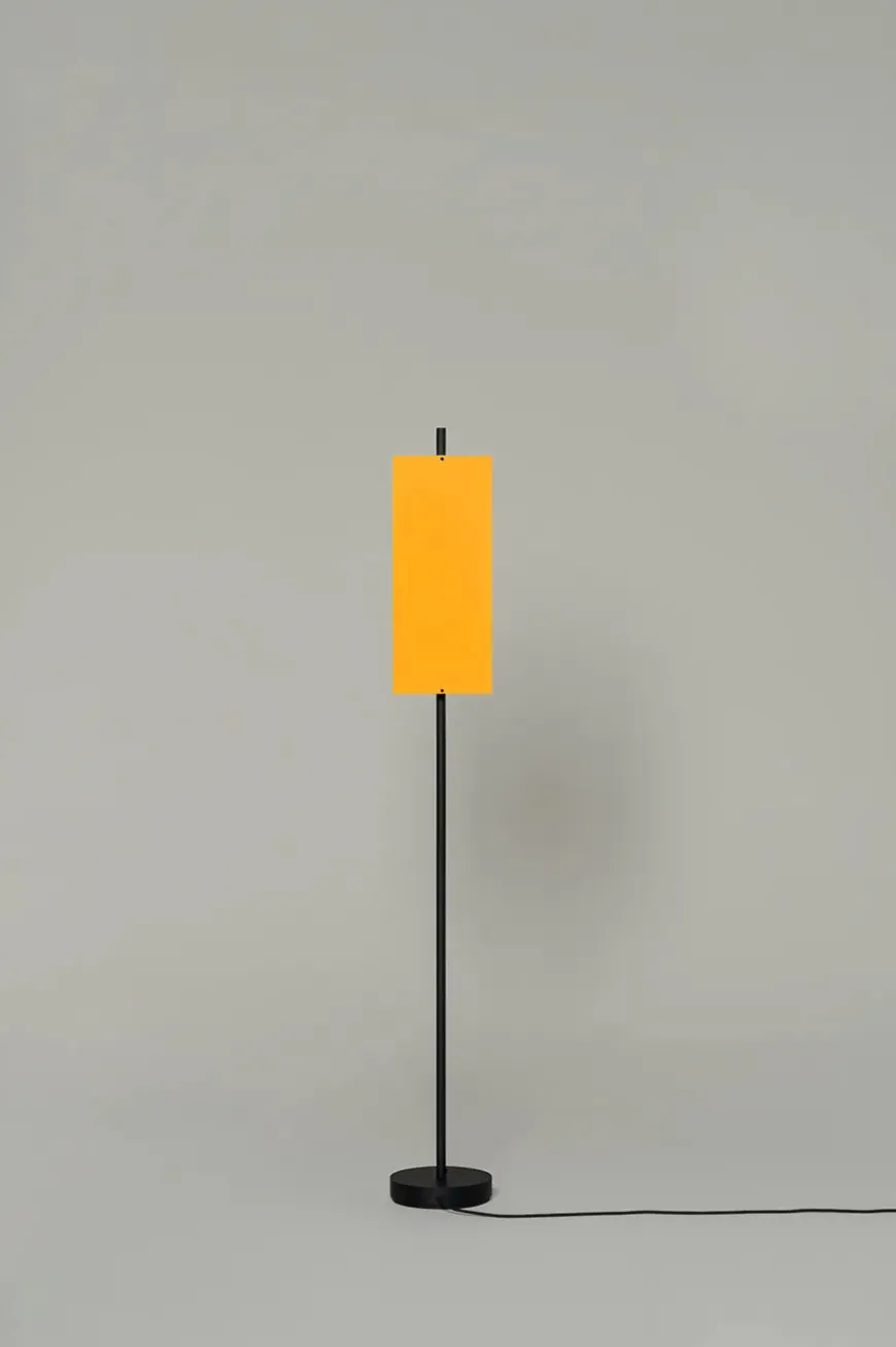 Lámina Dorada 45 Gulvlampe fra Santa and Cole