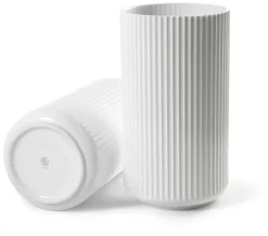 Lyngbyvasen blå glas fra Lyngby Porcelæn