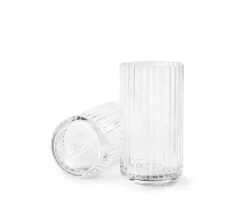 Lyngbyvasen i grøn glas fra Lyngby Porcelæn