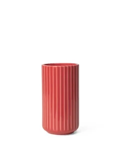 Lyngbyvasen i grøn glas fra Lyngby Porcelæn