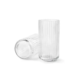 Lyngbyvasen i klar glas fra Lyngby Porcelæn