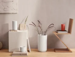 Lyngbyvasen i klar glas fra Lyngby Porcelæn