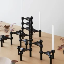 Lys i beige til Nagel lysestage