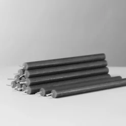 Lys i grå til Nagel lysestage