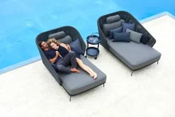 Mega Daybed, venstre, inkl. hyndesæt fra Cane-line