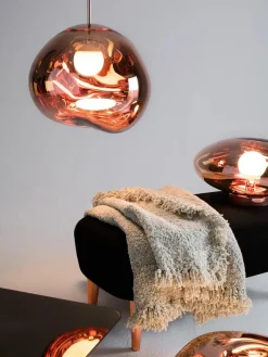 Melt Pendant Silver, 50 cm fra Tom Dixon