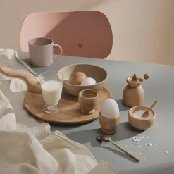 Menageri Saltkar med ske af Kay Bojesen