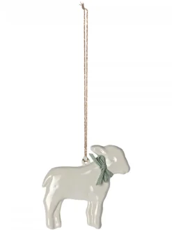 Metal ophæng, lam, pudder fra Maileg