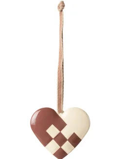 Metalophæng Lille Hjerte, light purple fra Maileg