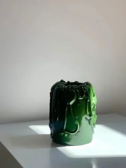 Michael Kvium Jam Vase, pale green fra raawii