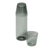 Milk, set of 1 carafe + 2 glasses, grey fra Nine