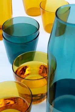 Milk, set of 1 carafe + 2 glasses, aqua fra Nine