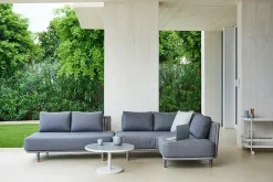 Moments 2 pers. Sofa højre inkl. hynder fra Cane-line