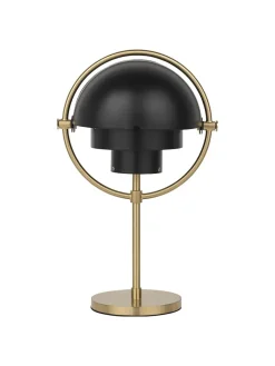 Multi-Lite Portable Bordlampe, messing/sort fra GUBI