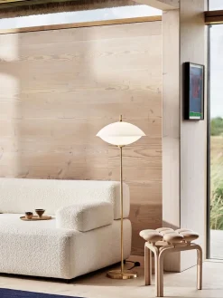 Musling Gulvlampe fra Fritz Hansen