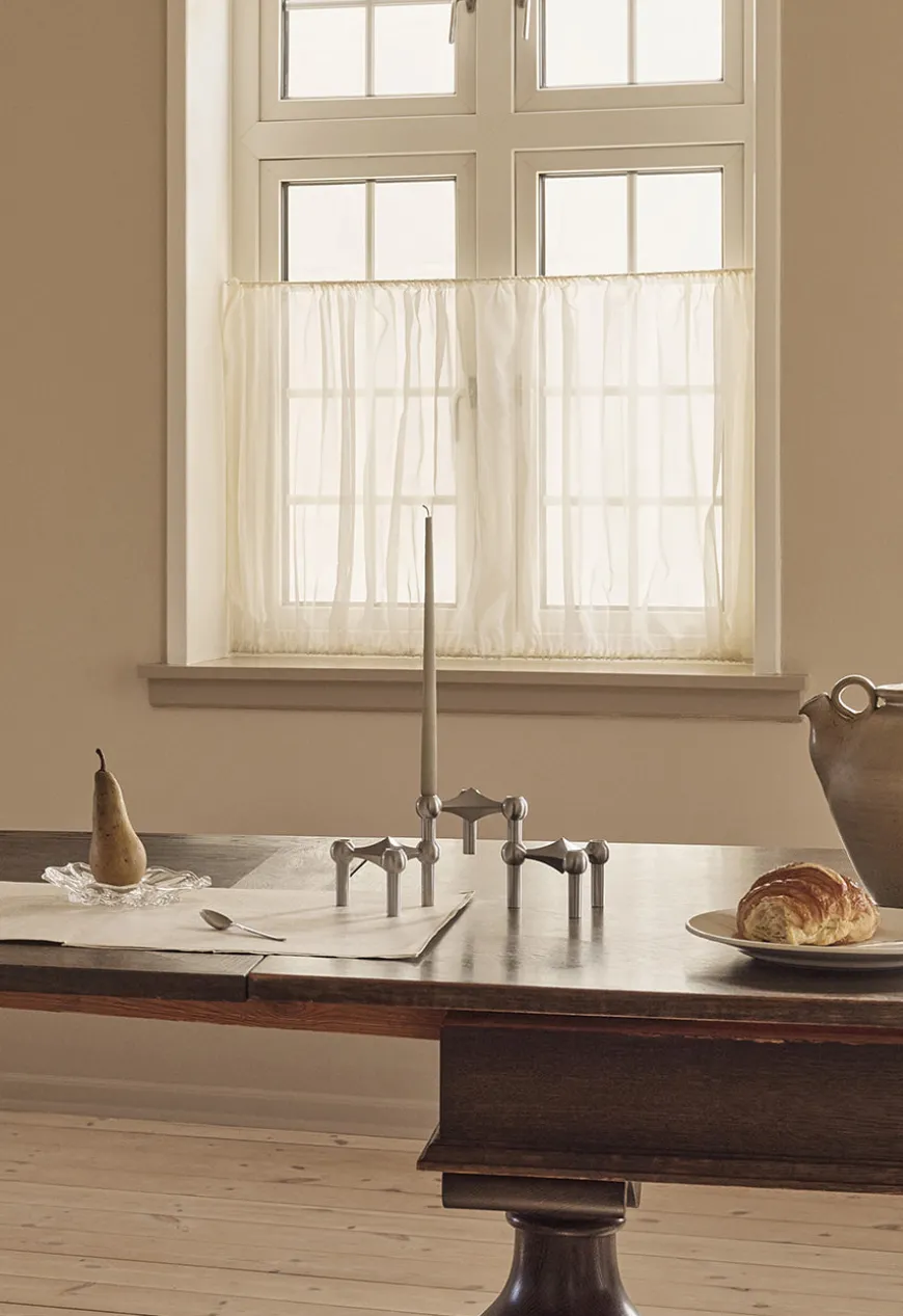 Nagel Lysestage, bronzeret messing fra STOFF Nagel