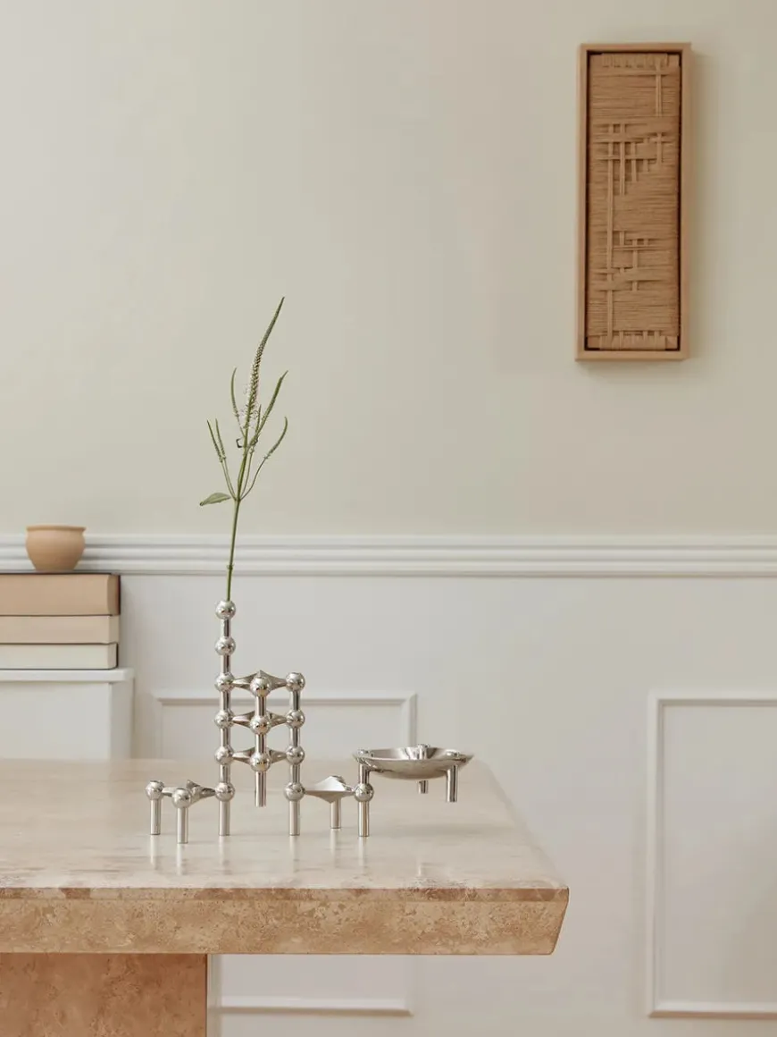 Nagel Lysestage, krom fra STOFF Nagel