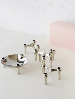 Nagel Lysestage, krom fra STOFF Nagel