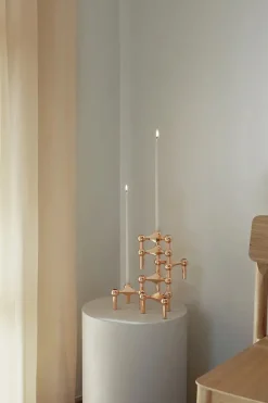 Nagel Lysestage, rosa guld fra STOFF Nagel