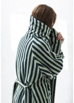 Naram badekåbe, Camel & Ultramarine fra Bongusta