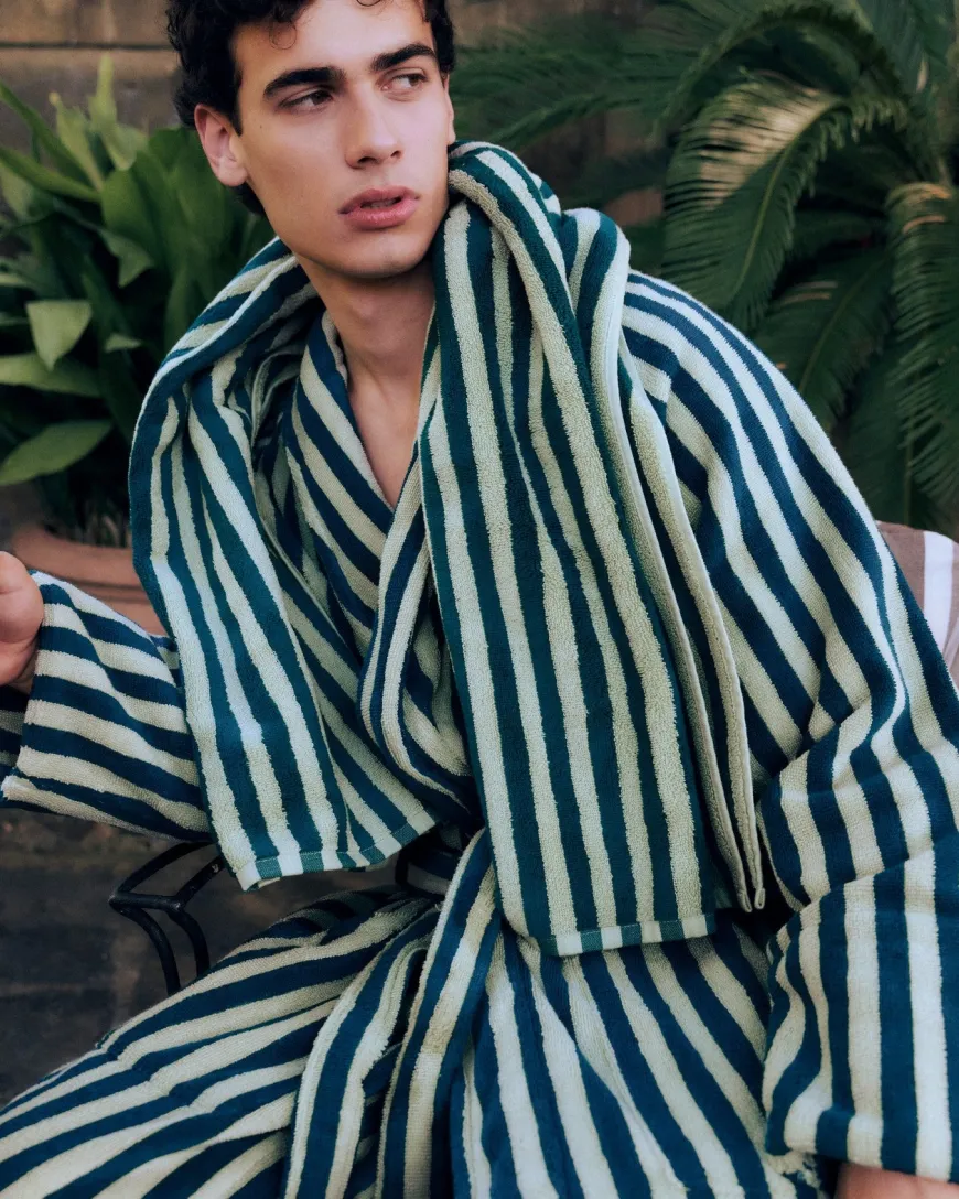 Naram badekåbe, Pristin & Neon Yellow fra Bongusta