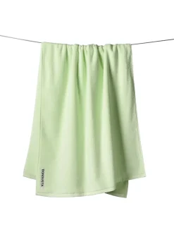 Naram towel - Lilac & Neon yellow fra Bongusta