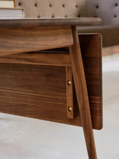 ND55 sofabord, valnød olie af Nanna Ditzel