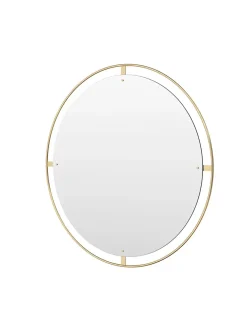 Nimbus Mirror Ø110, brass fra Audo Copenhagen