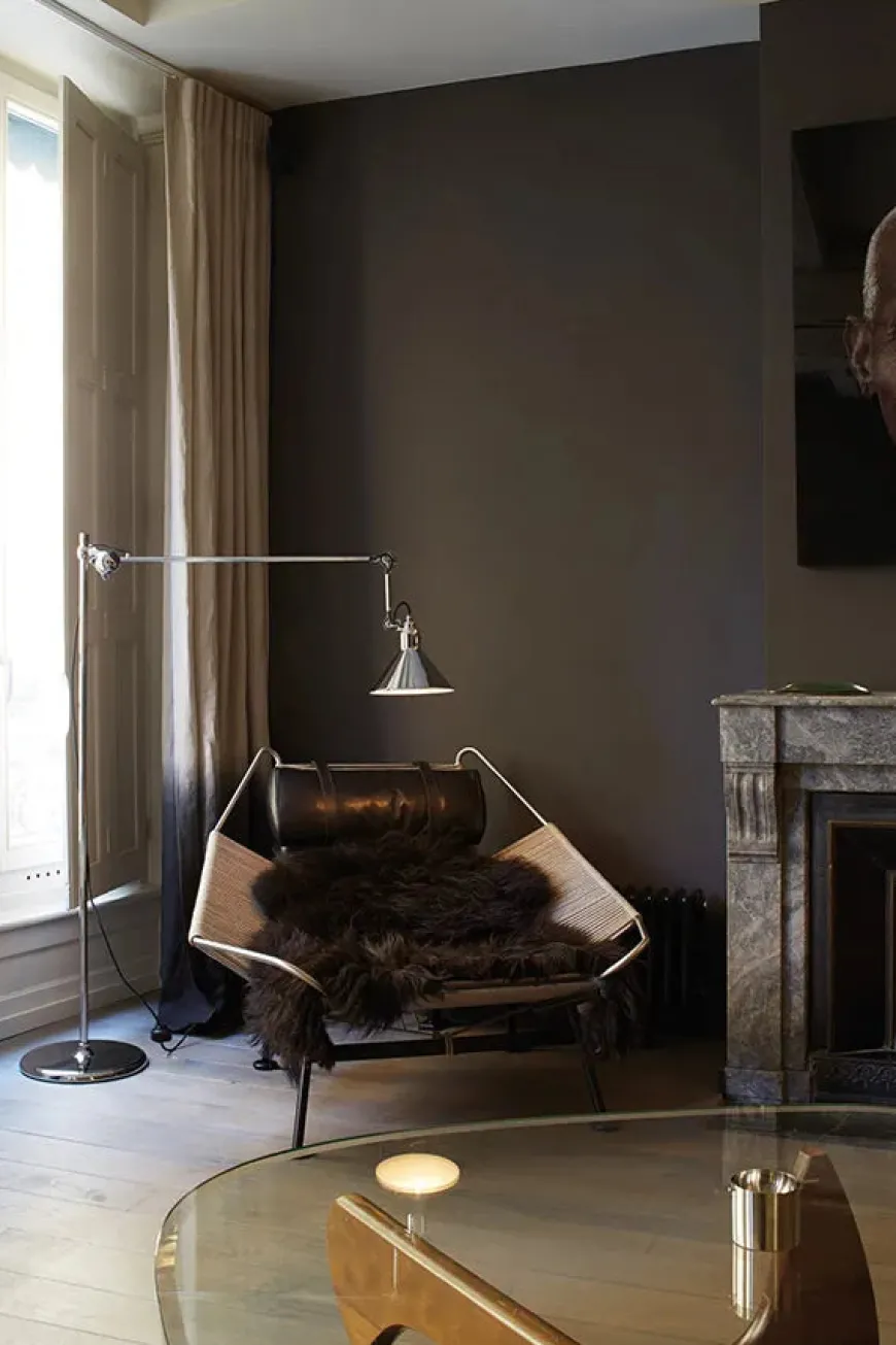 Nr. 215 gulvlampe fra Lampe Gras