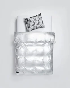Nude Metallic Jersey Duvet Cover Single fra Magniberg