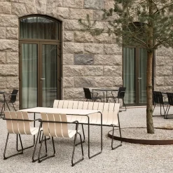 Ocean bænk, sort fra Mater