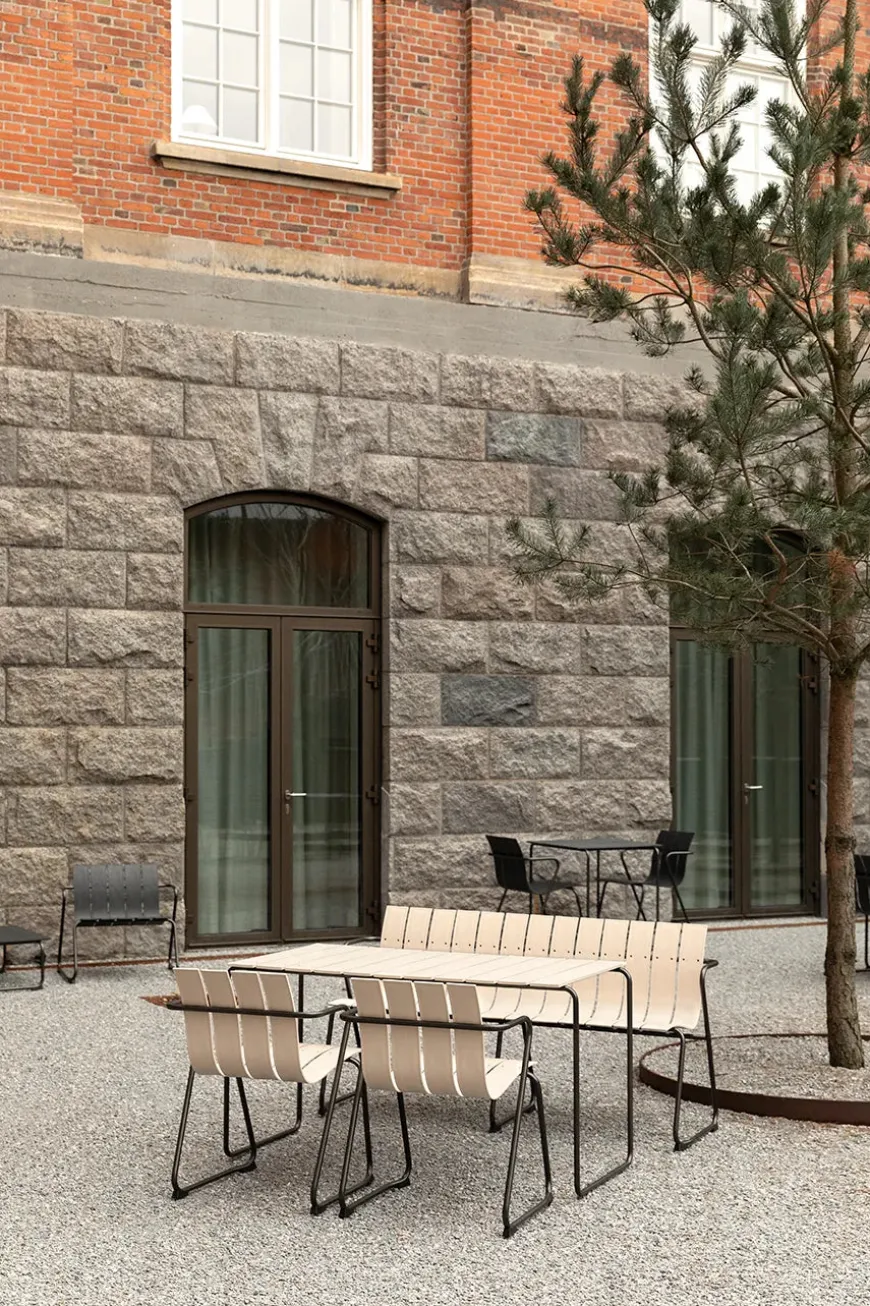 Ocean bænk, sort fra Mater