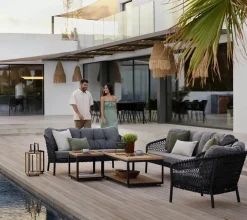 Ocean 2-pers. Sofa, soft rope fra Cane-line