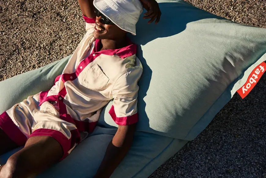 Original Slim Teddy sækkestol fra Fatboy