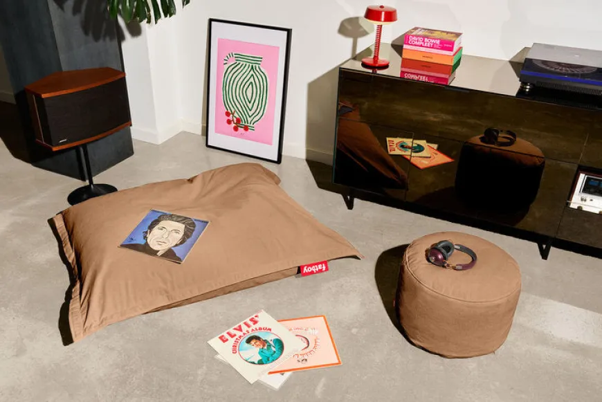 Original Slim Teddy sækkestol fra Fatboy