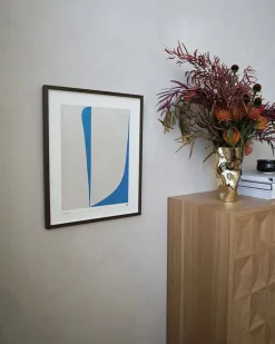 Ostrea 25 Vase, gold fra Hein Studio