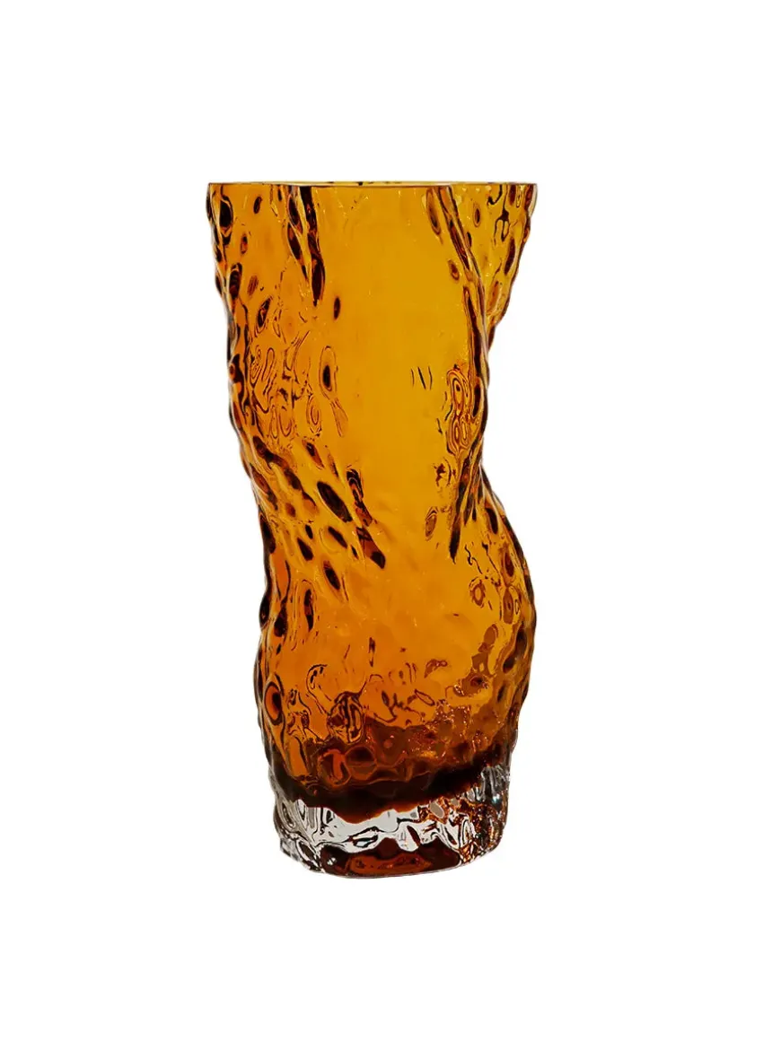 Ostrea Vase, klart glas fra Hein Studio